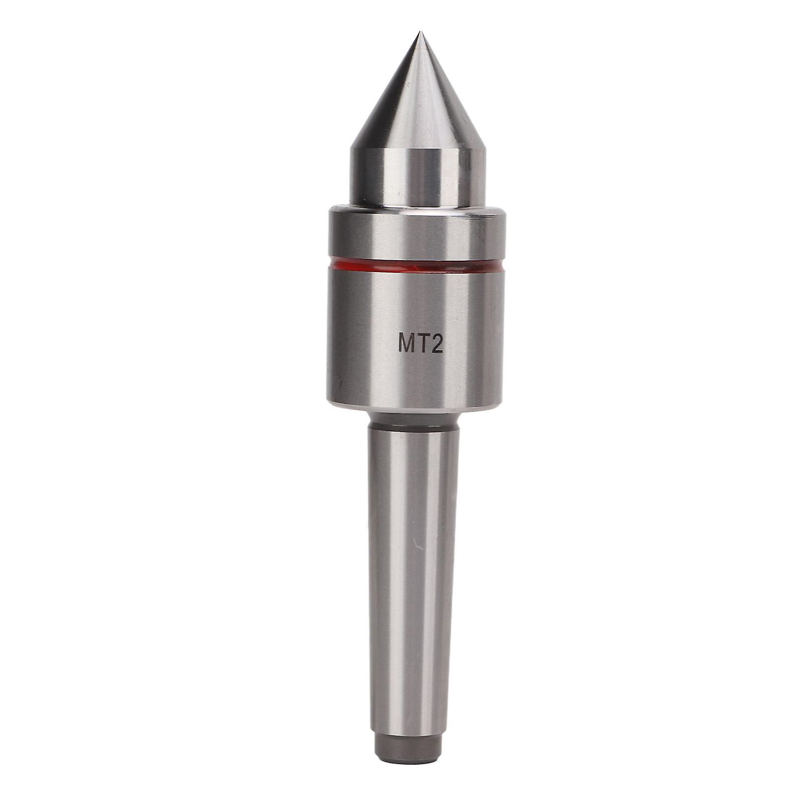 Heavy Duty Live Tailstock Center, 60°MT2 Morse Taper, MT2 Live Center with 60 Degree Point for Lathe 63R1I