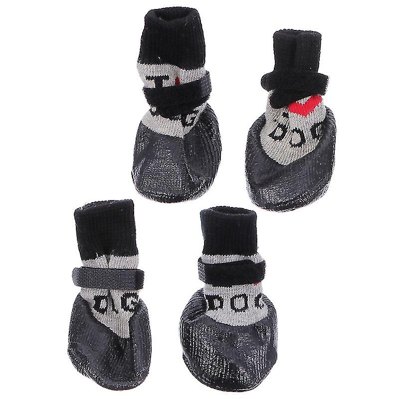 4pcs Dog Socks