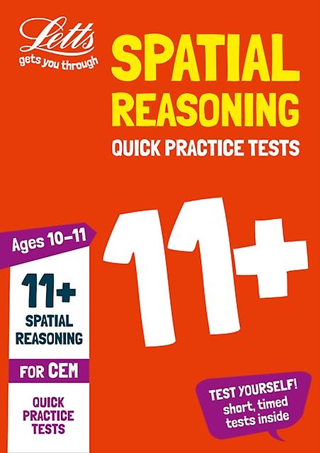 11 Spatial Reasoning Quick Practice Tests Age 1011 Year 6 by Letts 11 Paperback Book