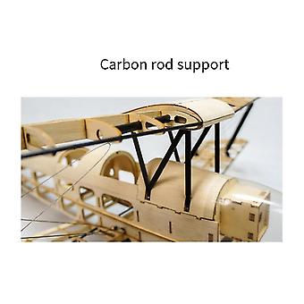Rc Airplanes Model Scale 980mm Mini Wood Building Kit Diy Electric Aircraft Rc Flying Toy