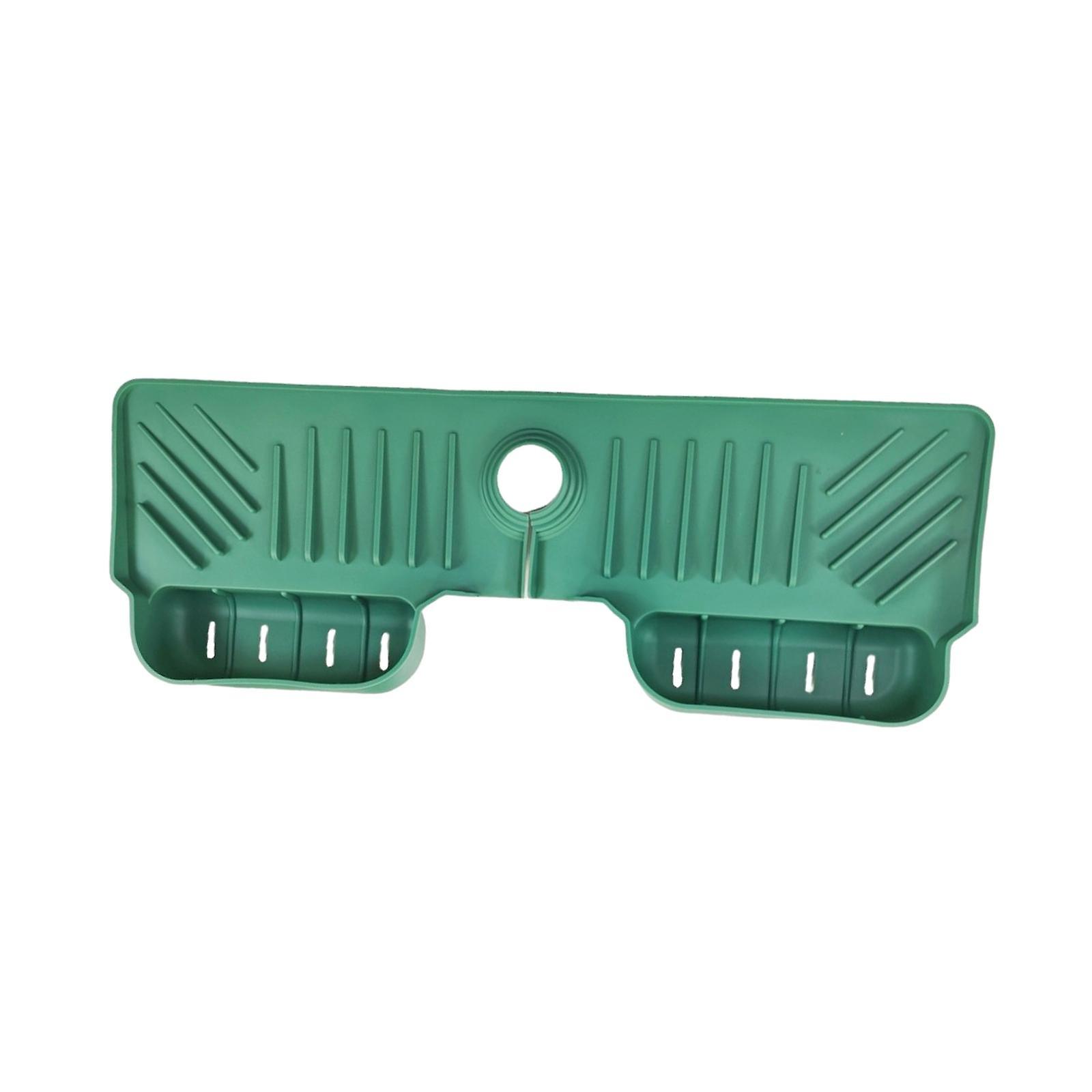 Silicone Sink Faucet Mat Faucet Draining Pad Countertop Protector Sink Drainage Splashing Guard for Bar Countertop Restaurant