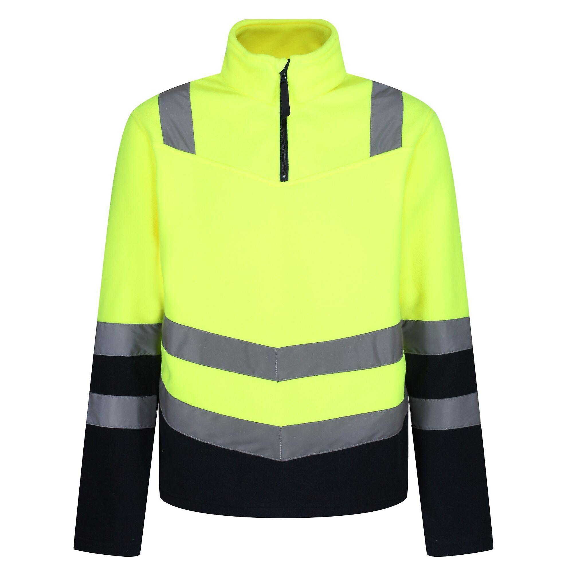 Regatta Professional Pro Hi Vis Half Zip Fleece Top