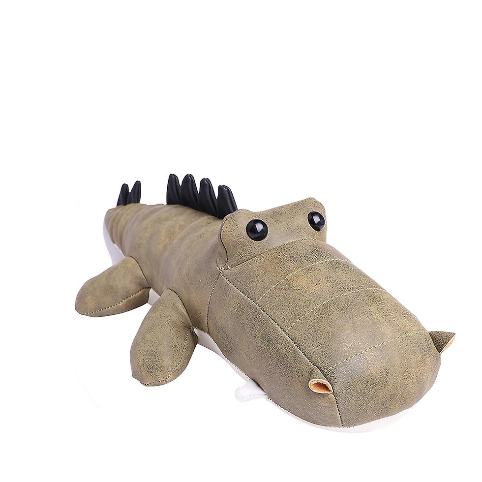 UNUS® Clark the Crocodile Ledertier Krokodil Deko