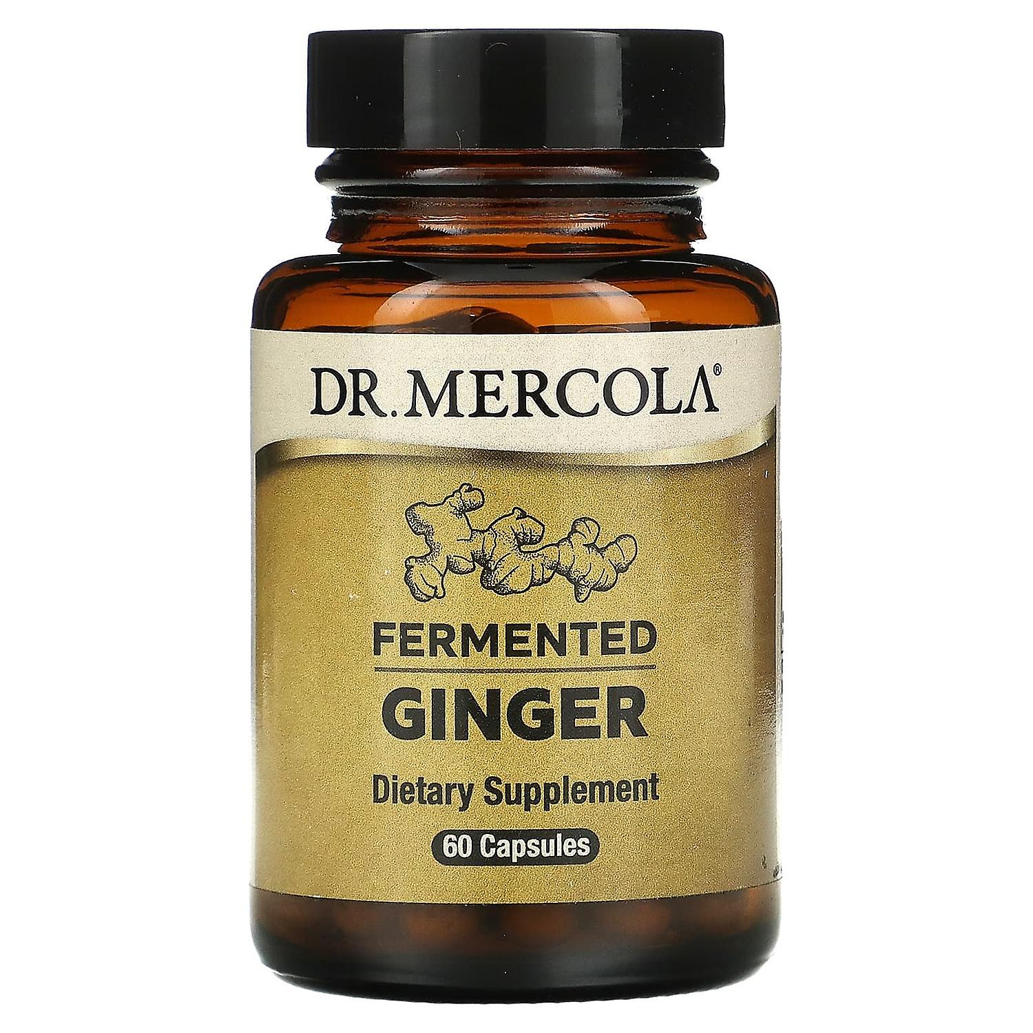 Dr. Mercola, Fermented Ginger, 60 Capsules