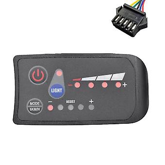 S810 E-Bike Meter LED Affichage 36V IP65 pour vélo électrique Compteur de vélo électrique SM 5PIN
