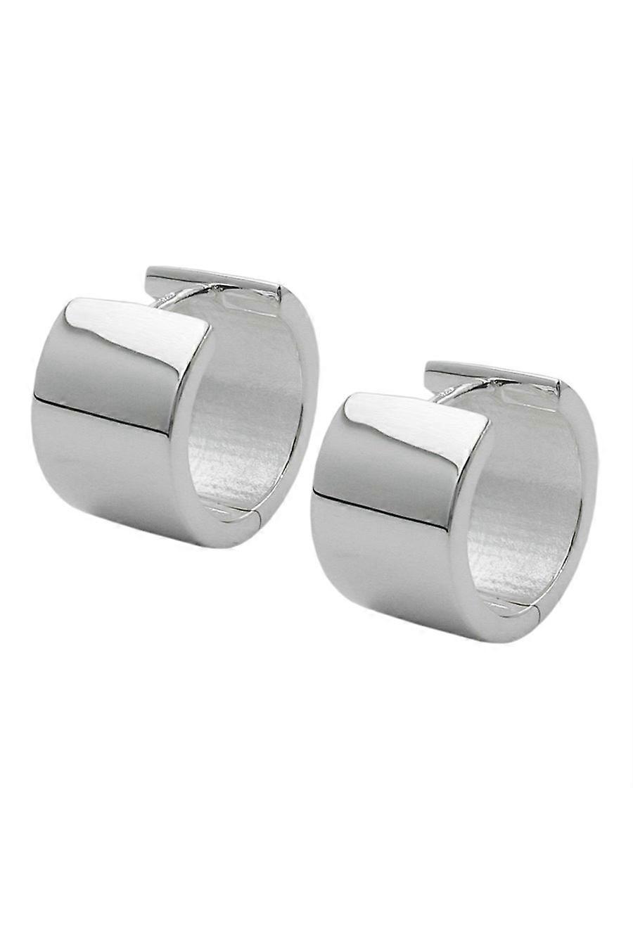 Hoop Earrings 15x10mm Silver 925 - Gl92540