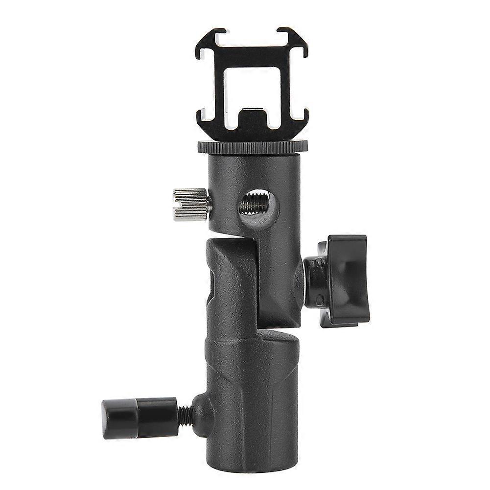 Swivel Tri Hot Shoe Mount Adapter Flash Light Stand Holder Bracket E Mount Support