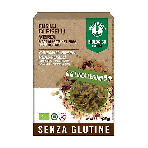 Fusilli 100% green peas 250 g