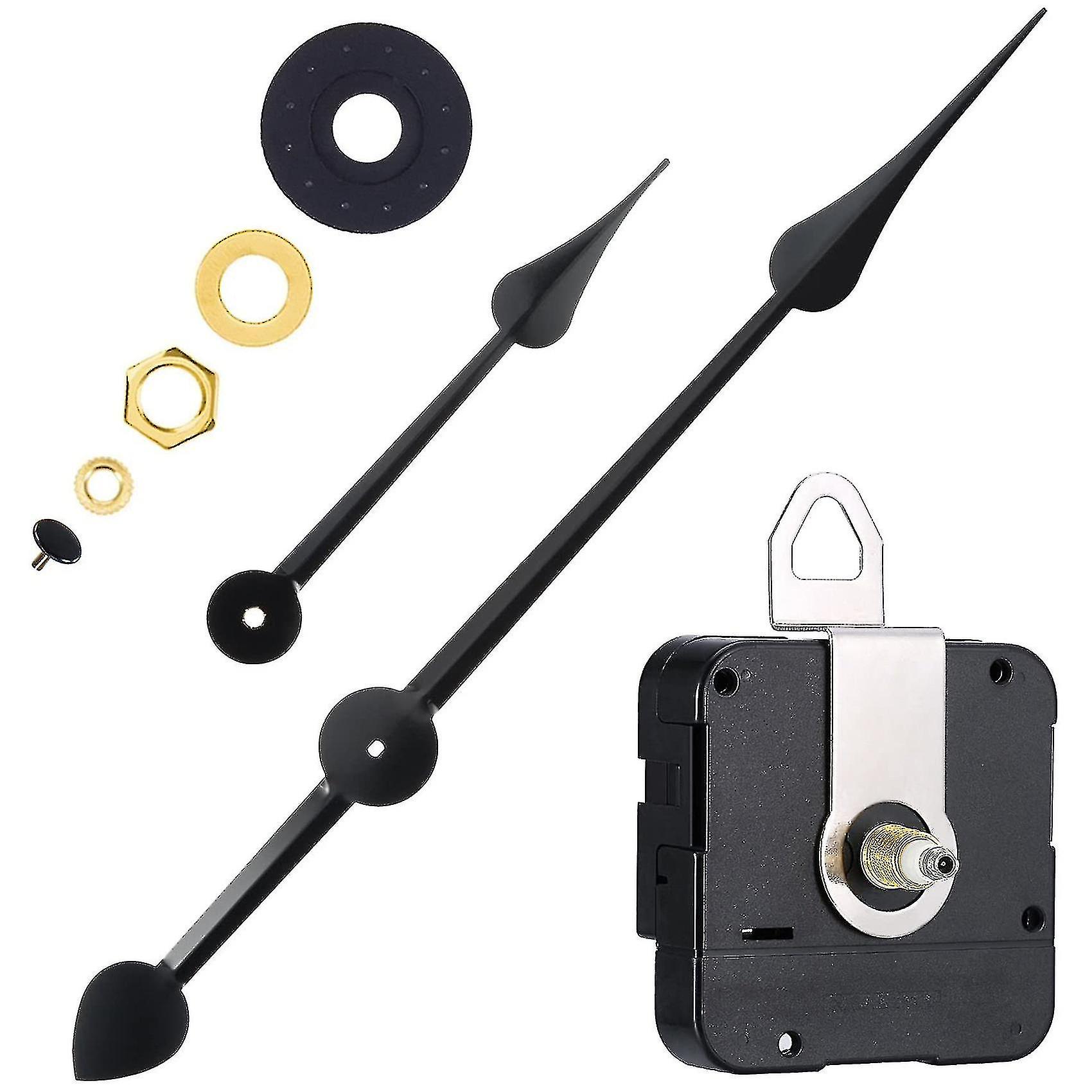 23Mm High Torque Quartz Clock Movement Mechanism With Long Spade Hands Compatible With Diy Clock Home Repair Pa