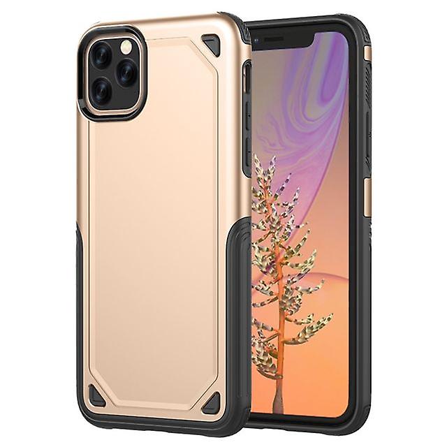 Shockproof Armor Case for Apple iPhone XI Max 6.5 ''- Gold