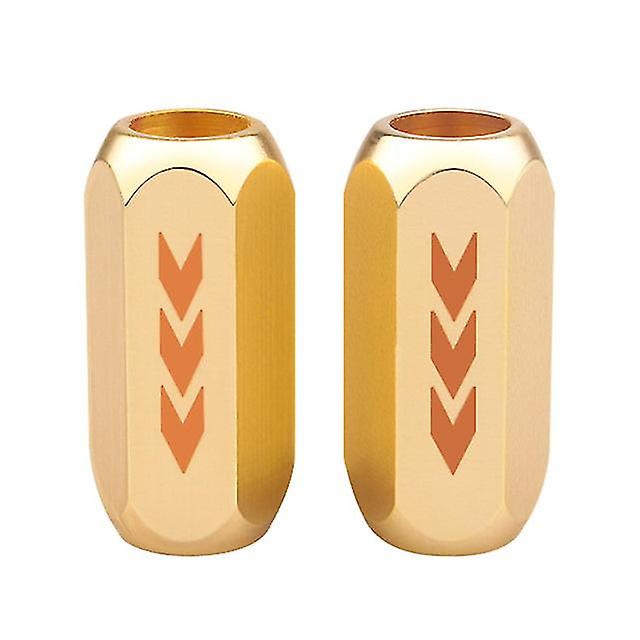 Hifi Audio Speaker Cable Ring Pure Copper Gold Plated Straight Through Shield Anti-electronic Interference