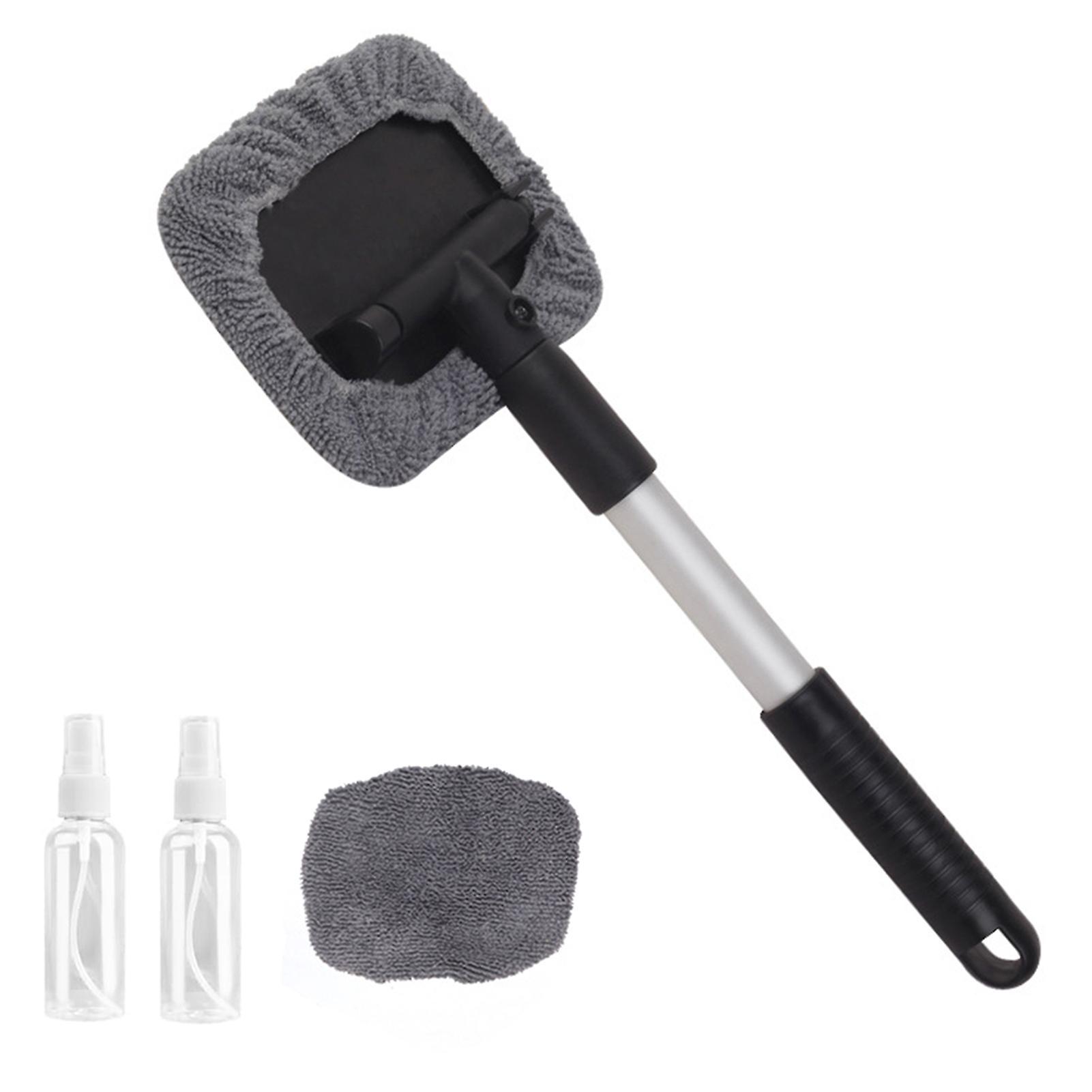 Car Front Windshield Cleaning Brush with Handle Multi-purpose Window Dusting Tool for Car/Home
