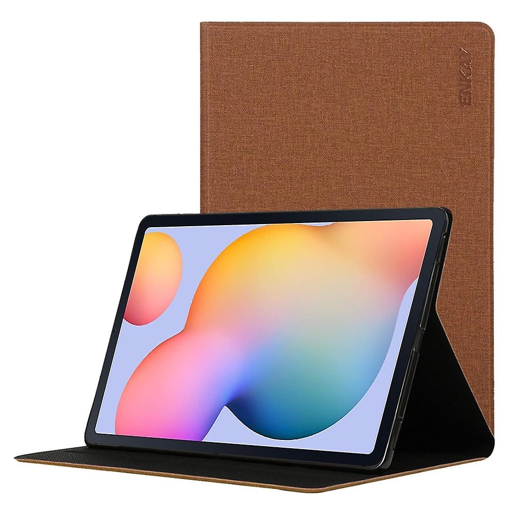 ENKAY Flip Smart Case with Holder for Tab S6 Lite P610 / P615
