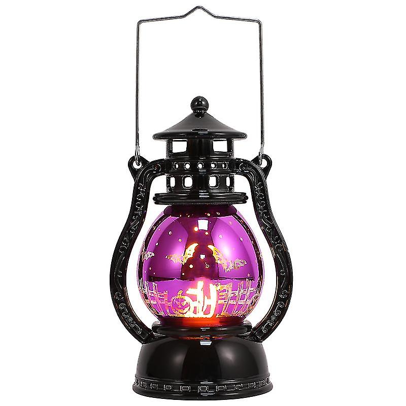 1pcs Simulation Oil Lamp For Halloween Decor