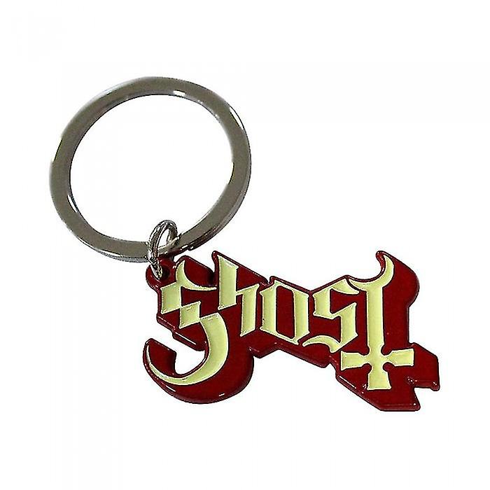 Ghost Shadow Logo Keyring