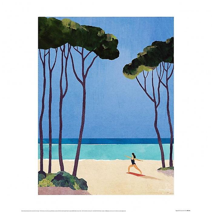 Henry Rivers Yoga Girl Print