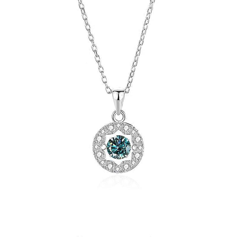 Necklace-Dancing Heart-Glittery Charm-Elegant Accessory