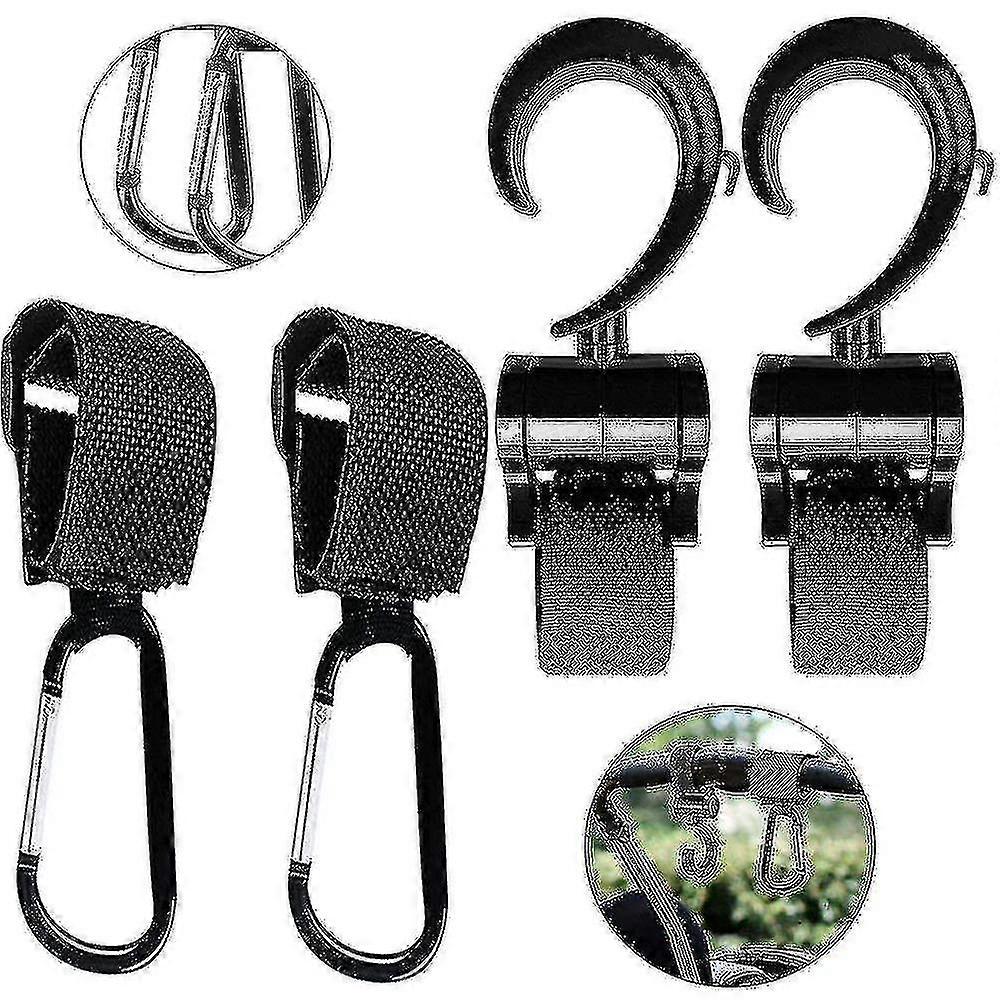 babakocsi kampó, 4 részes táskatartó, Diaper_Feb