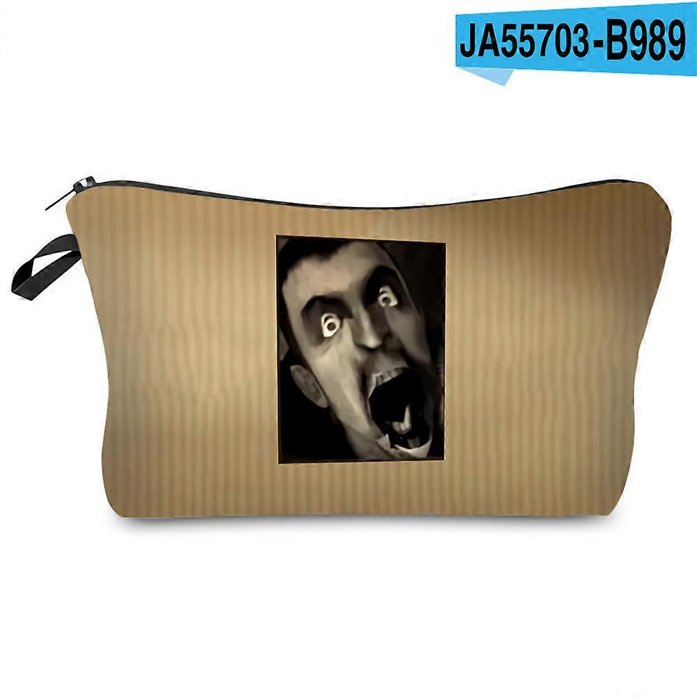 3D hra Nové Skibidi WC WC Man Kosmetická taška Skladovací taška Pračka