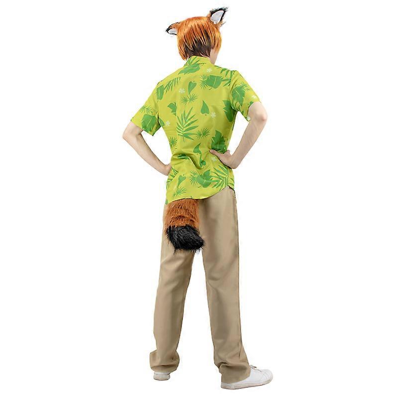 Fox Nick Uniform Cosplay Costume Halloween Carnival Suit
