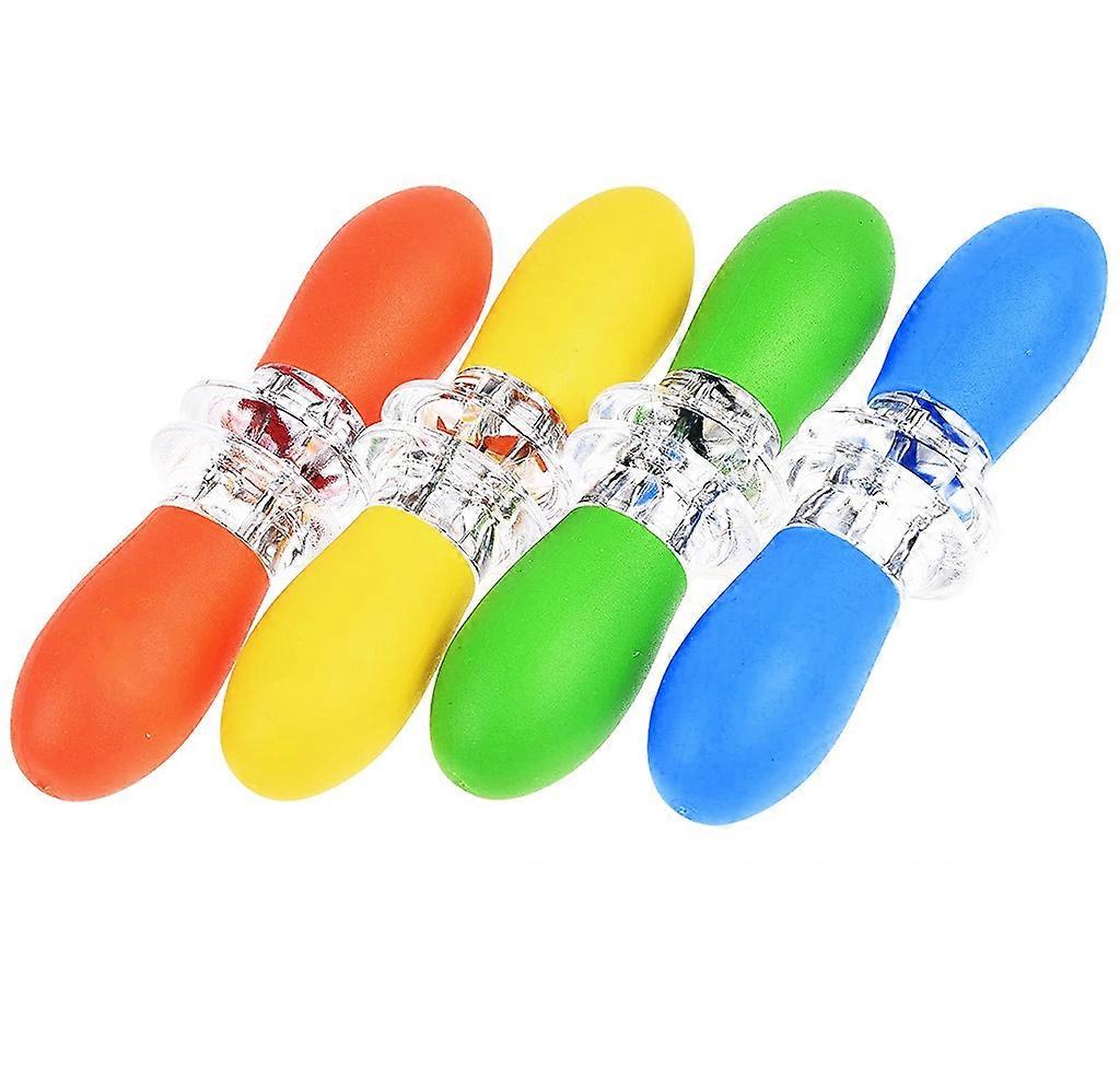 XIANRENG Corn Holders - 4 Pairs (Orange/Yellow/Blue/Green) - Corn on the Cob Skewers - Large Handle Pin Grips - Interlocking Design - Great for Home C