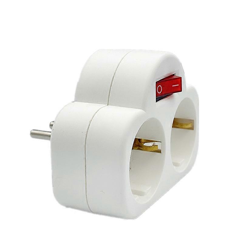 Eu Standard Plug Converter, One Turn, Multiple Holes, Multi-function Power Supply, 6000 Sockets, Adapter, Conversion Two, 250v, 16a, 1 Piece Lot