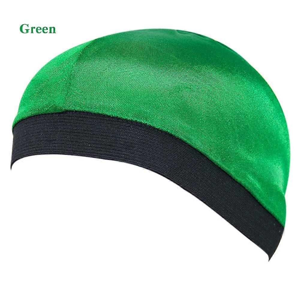 2 Piece Silky Stocking Wave Cap, Doo Rags Compression Cap
