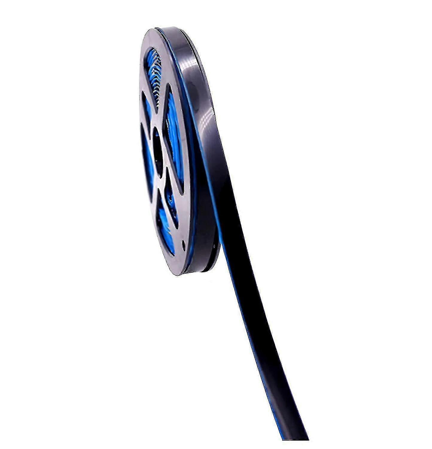 Självhäftande foglist i polyuretan för badkar, badrum, toalett, kök (bredd: 7,5 mm, svart)