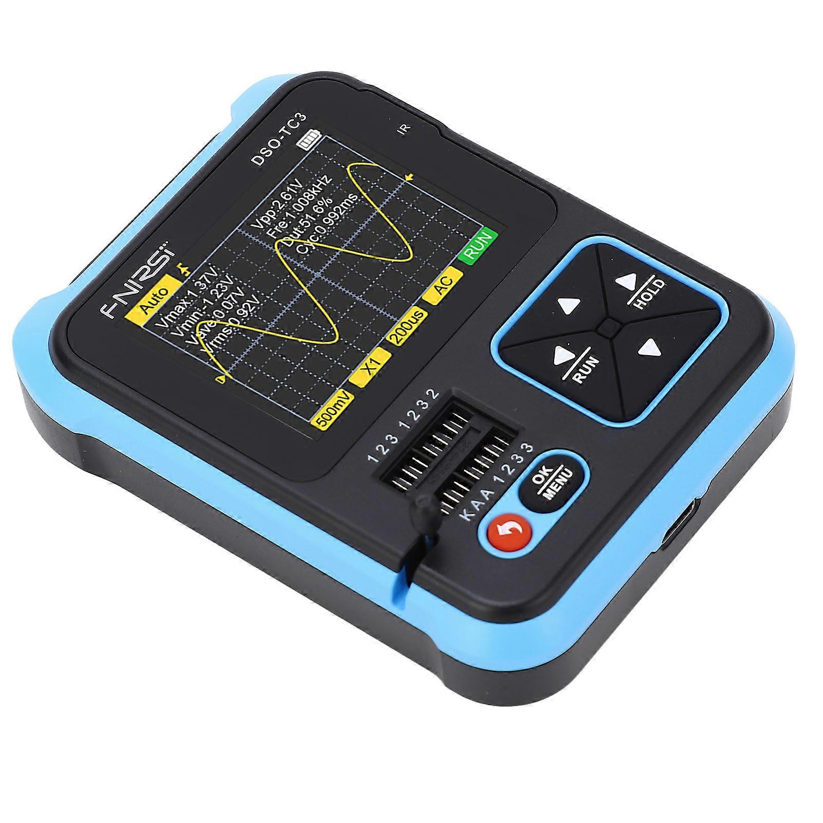 Handheld Portable Digital Oscilloscope Transistor Checker Tester Inductance Capacitance Resistance Meter High Configuration
