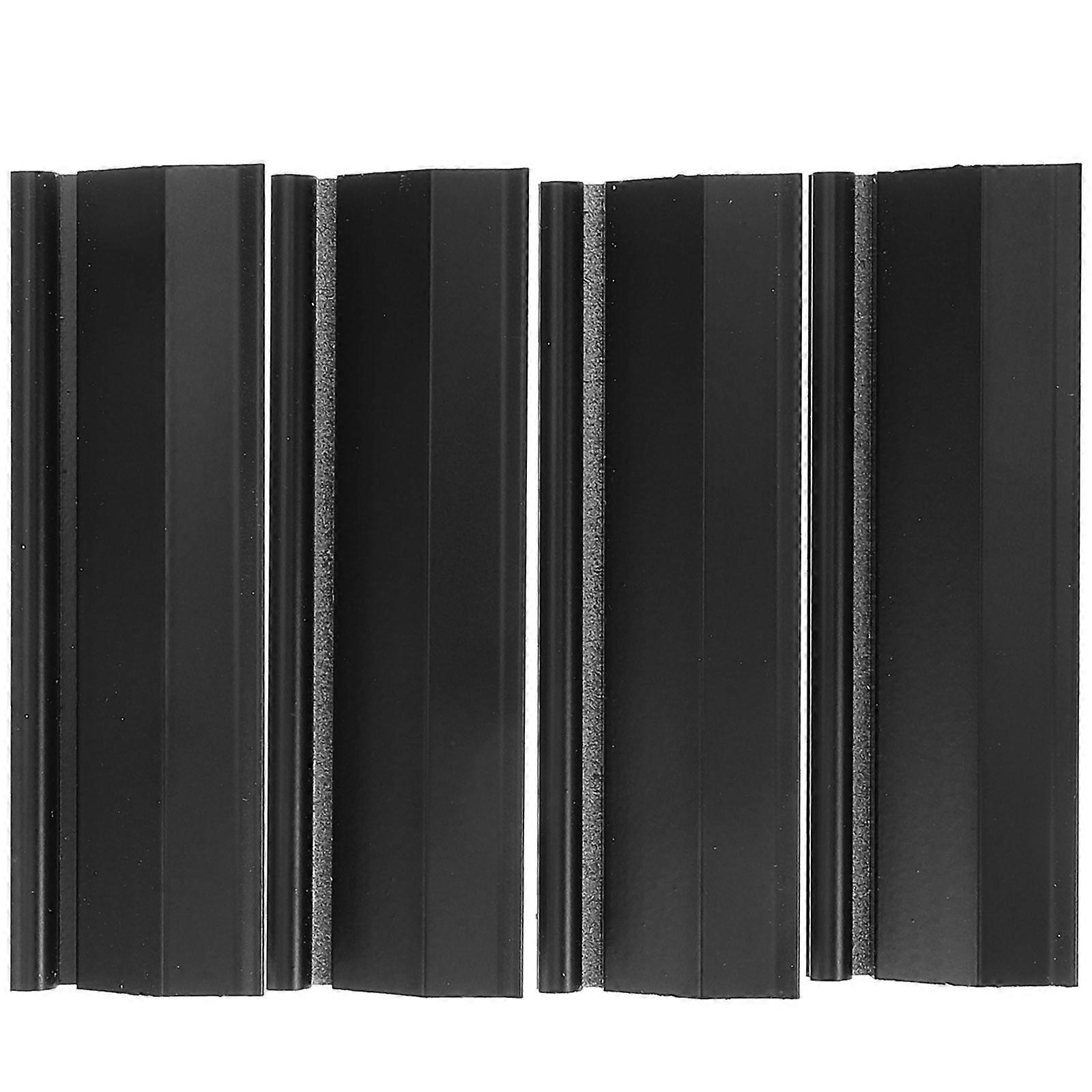 4pcs Baseboard Corner Blocks Baseboard Corner Connector Cabinet Skirting Connector