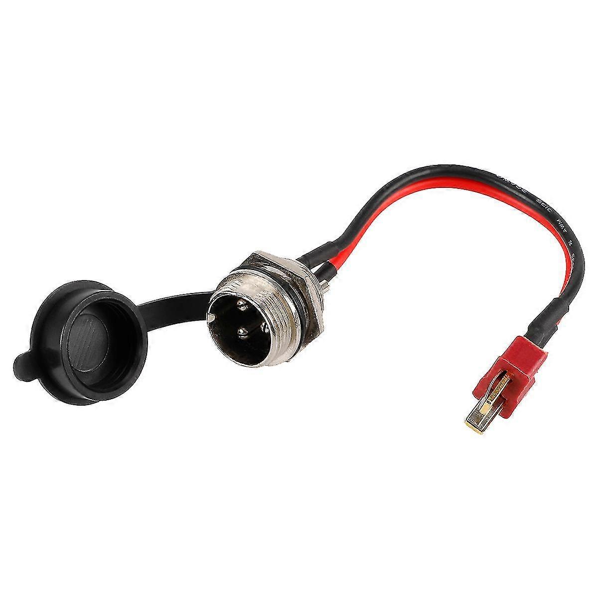 Electric Scooter Charging Interface Power Cable Charging Socket Port Plug For Pro Scooter Accessori