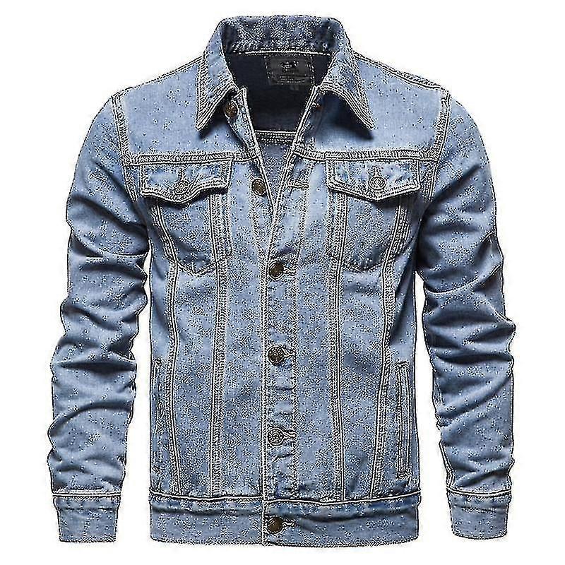 Casual herrjeansjacka