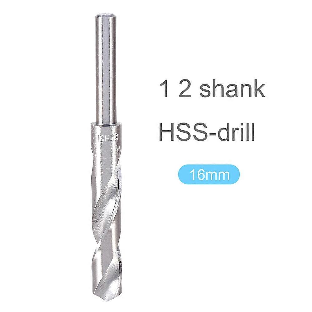 1/2" Milling Shank 4241 HSS High Speed Steel Blacksmiths Twist Drill Bit 16mm