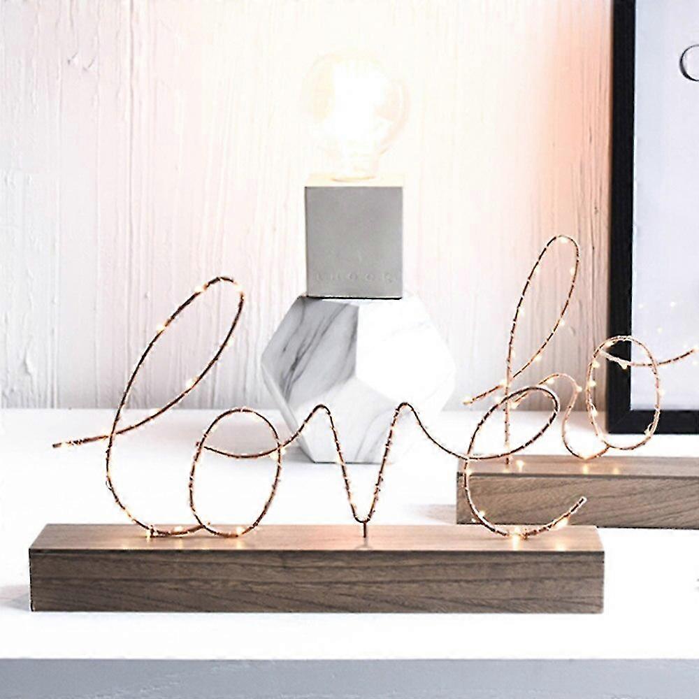 creative home decorative figurines ornaments led lamp layout decoration