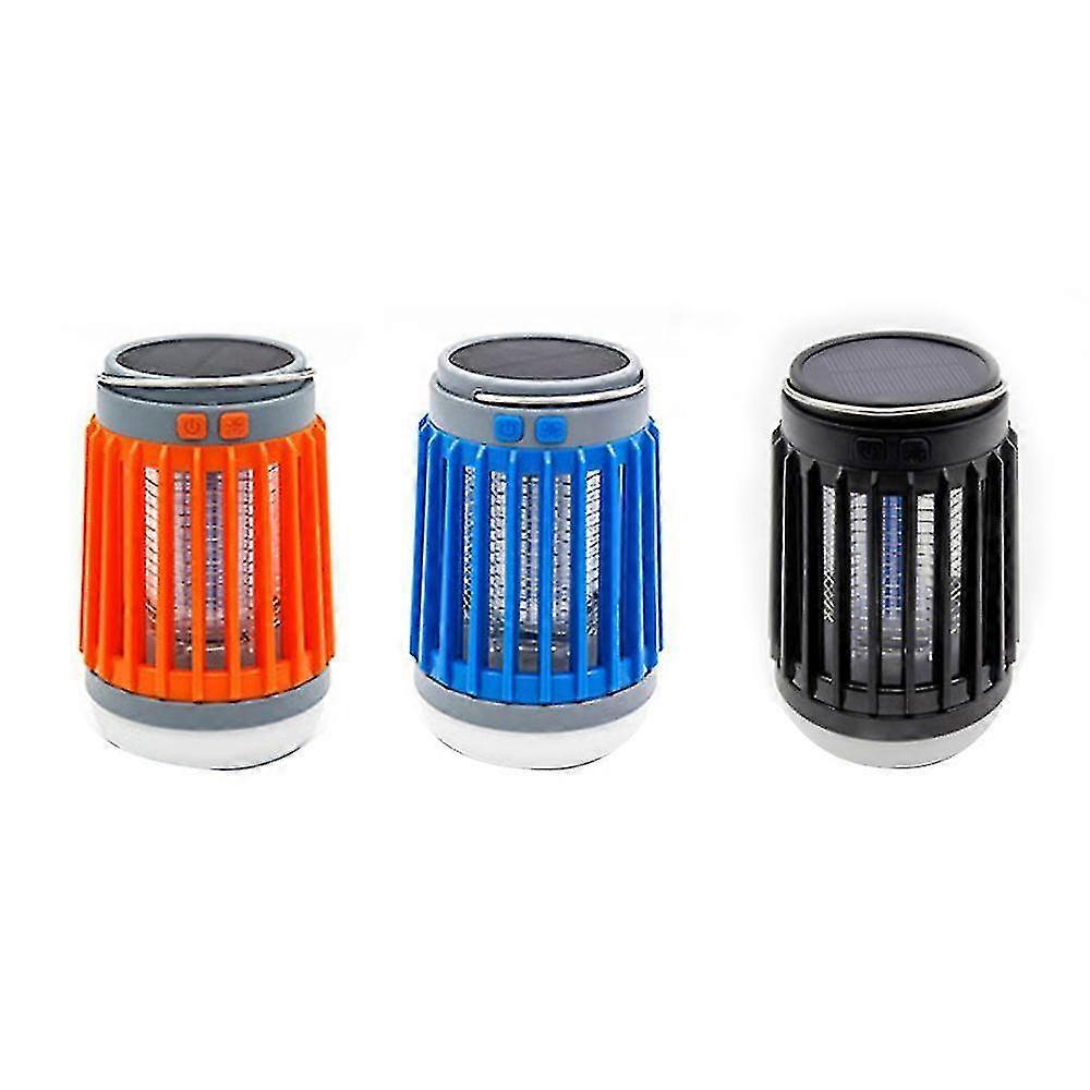 led solar power mosquitokiller lamp outdoor repellent llight insect bug