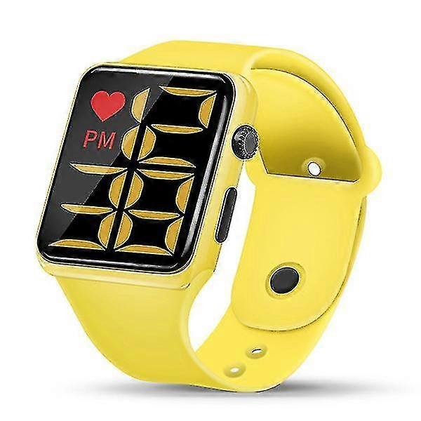 new fashion simple electronic small square watch and students outdoor