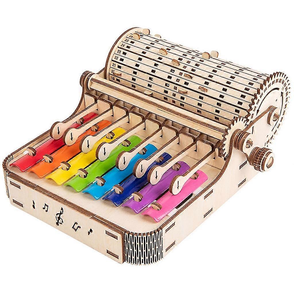 Hand Crank Xylophone Orff Percussion Rhythm Device For Preschool Education