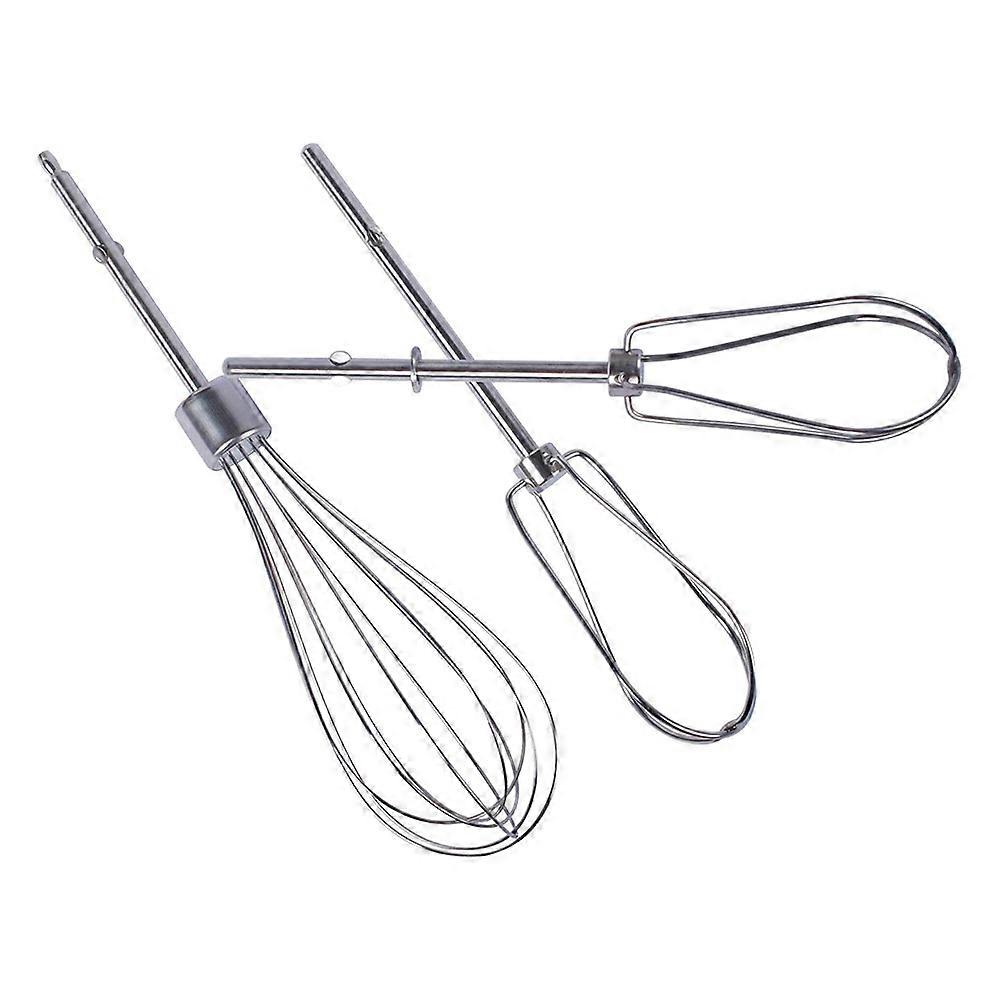 W10490648 & KHMPW Beaters for Hand Mixer Attachments Accessories, Whisk Turbo Beaters, Cream, Making Mousse