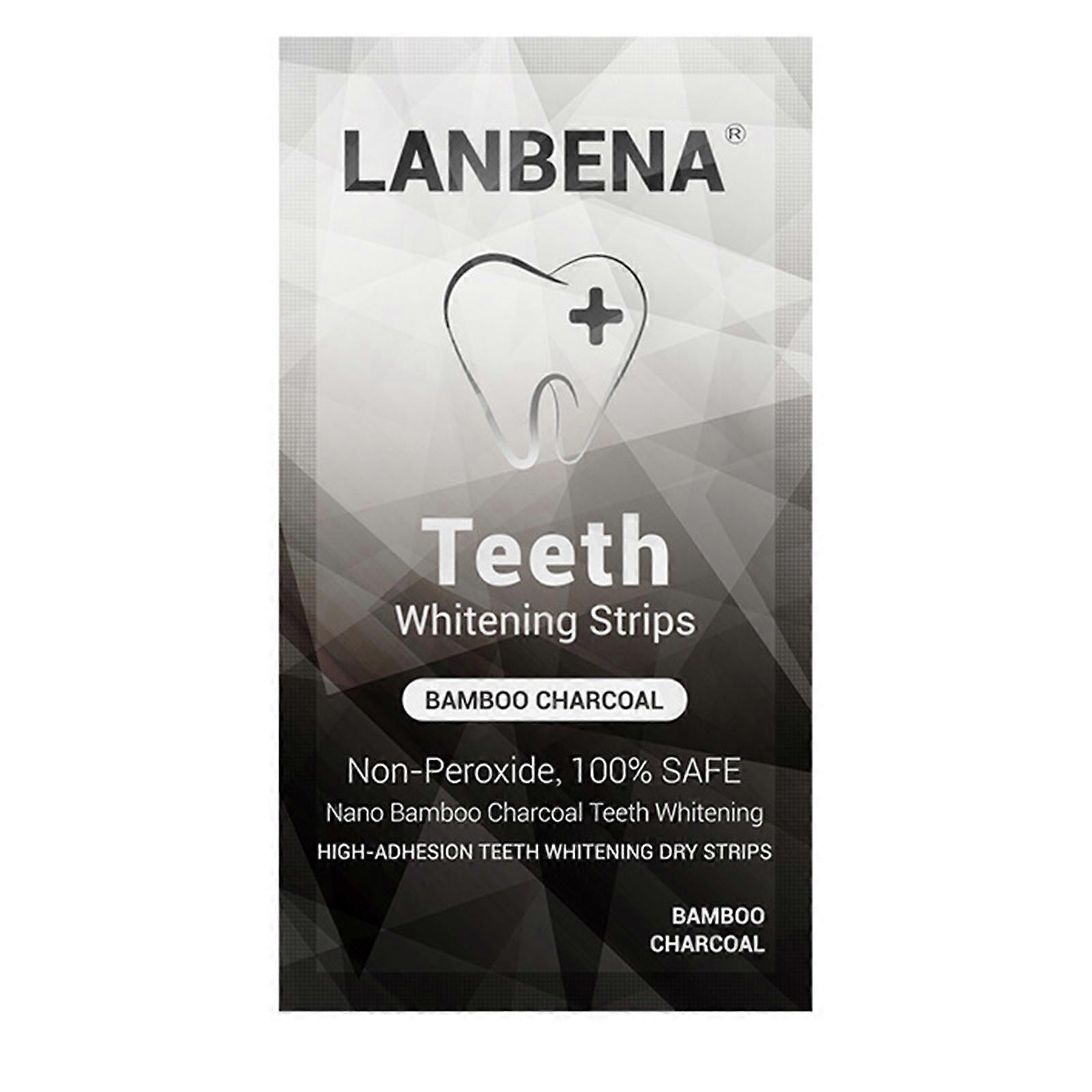 Teeth Whitening Strips Fast-Result Whitening strips Non-Sensitive Day/Night/Bamboo Charcoal Style