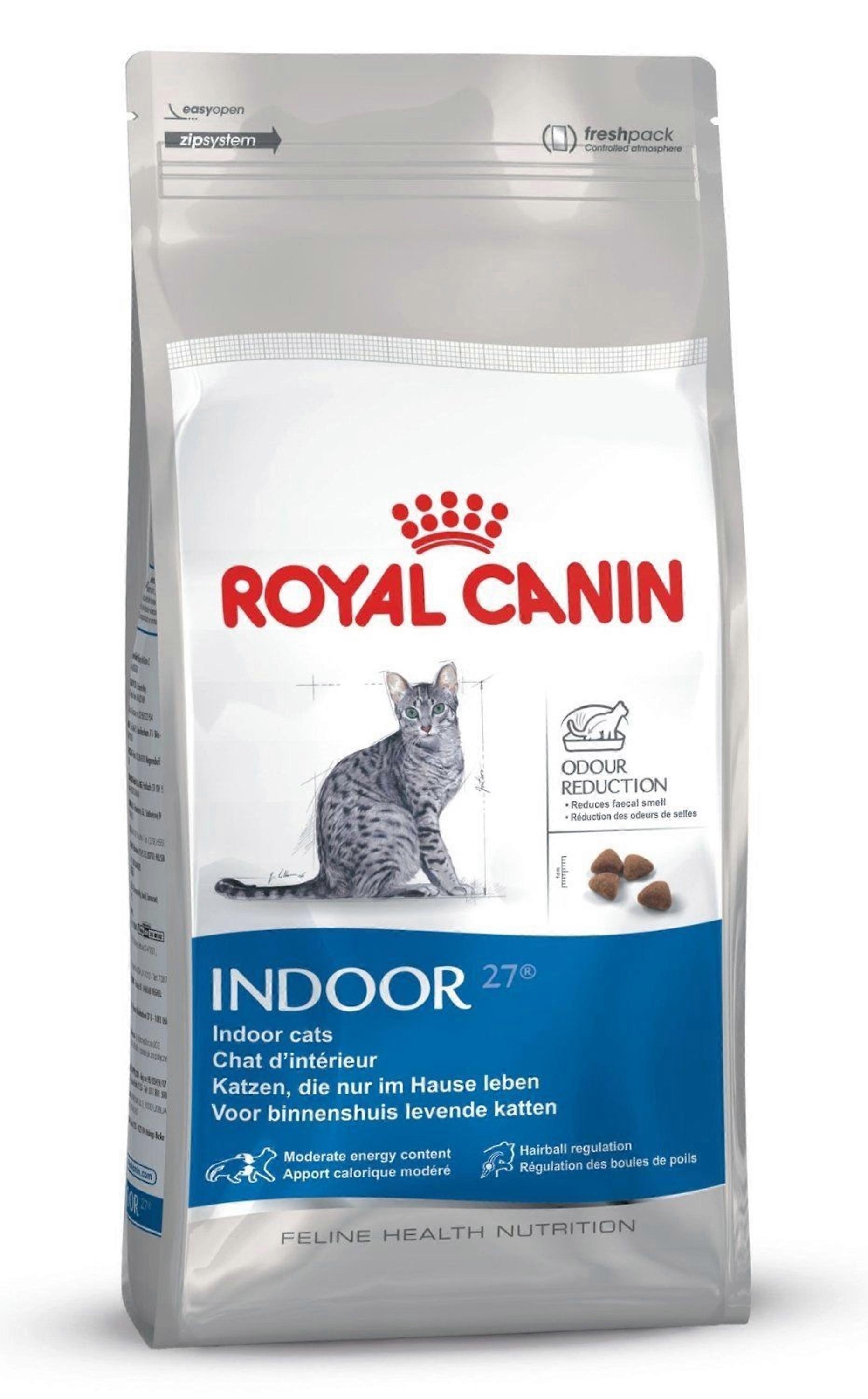 Royal Canin Indoor 27 猫成年干猫粮平衡且完整的猫粮