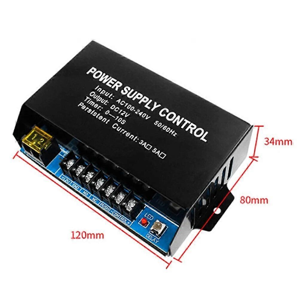 DC 12V 5A  Door Access Control system Switch Power Supply Adapter Covertor System Machine AC100~240V