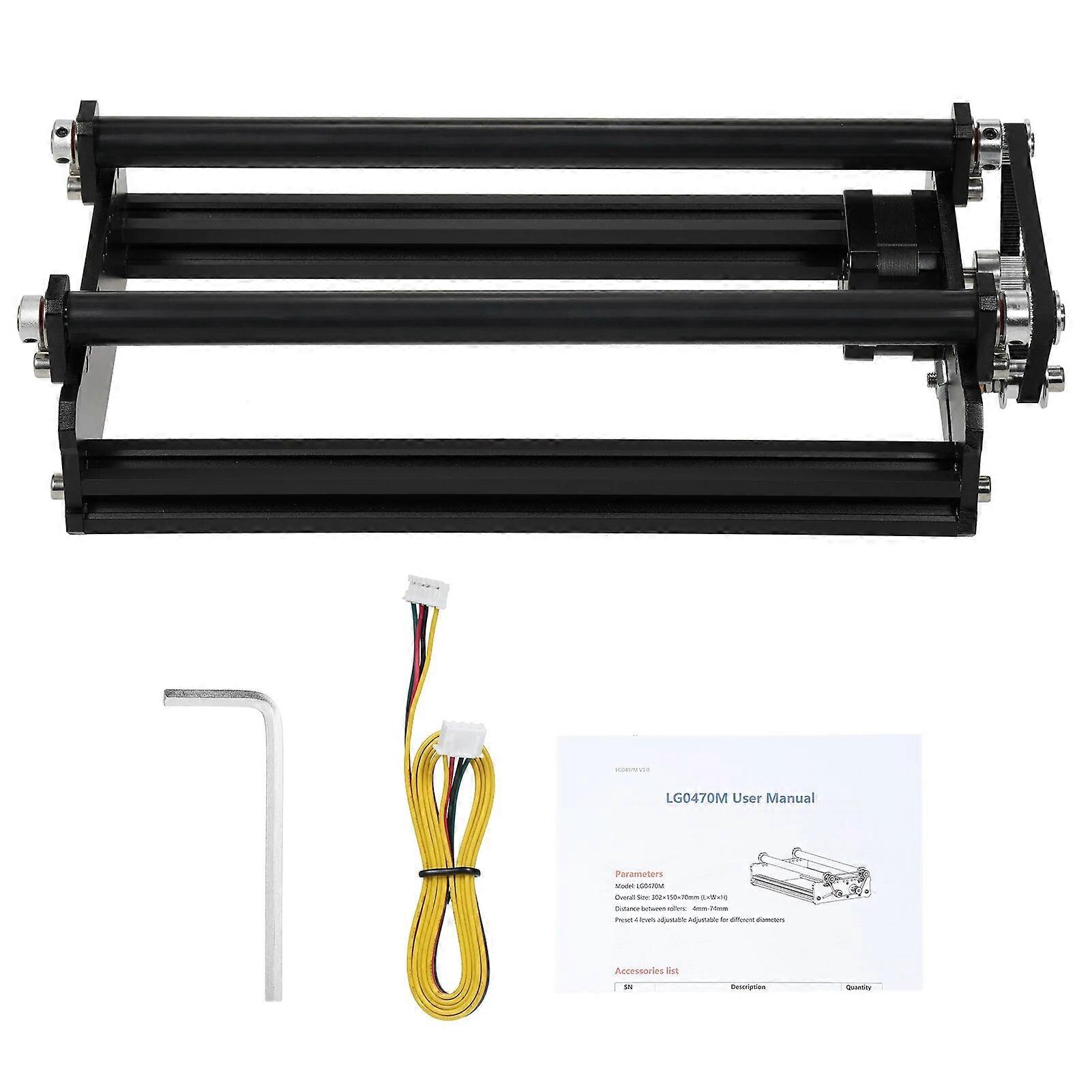 Rotary Axis All-Metal Rolling Rotating Shaft Suitable for All Engraving Machines