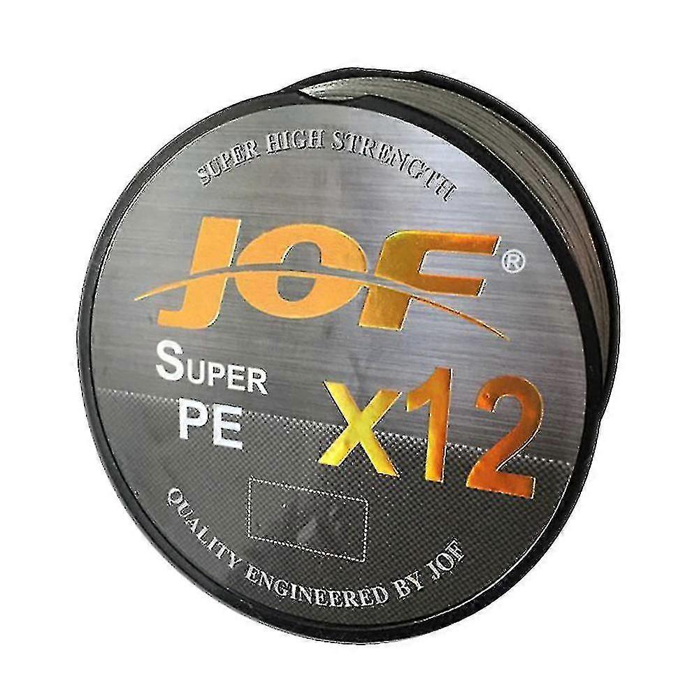 Jof Braided Fishing Line 12 Strands Compatible With Saltwater Fishing 0.234mm
