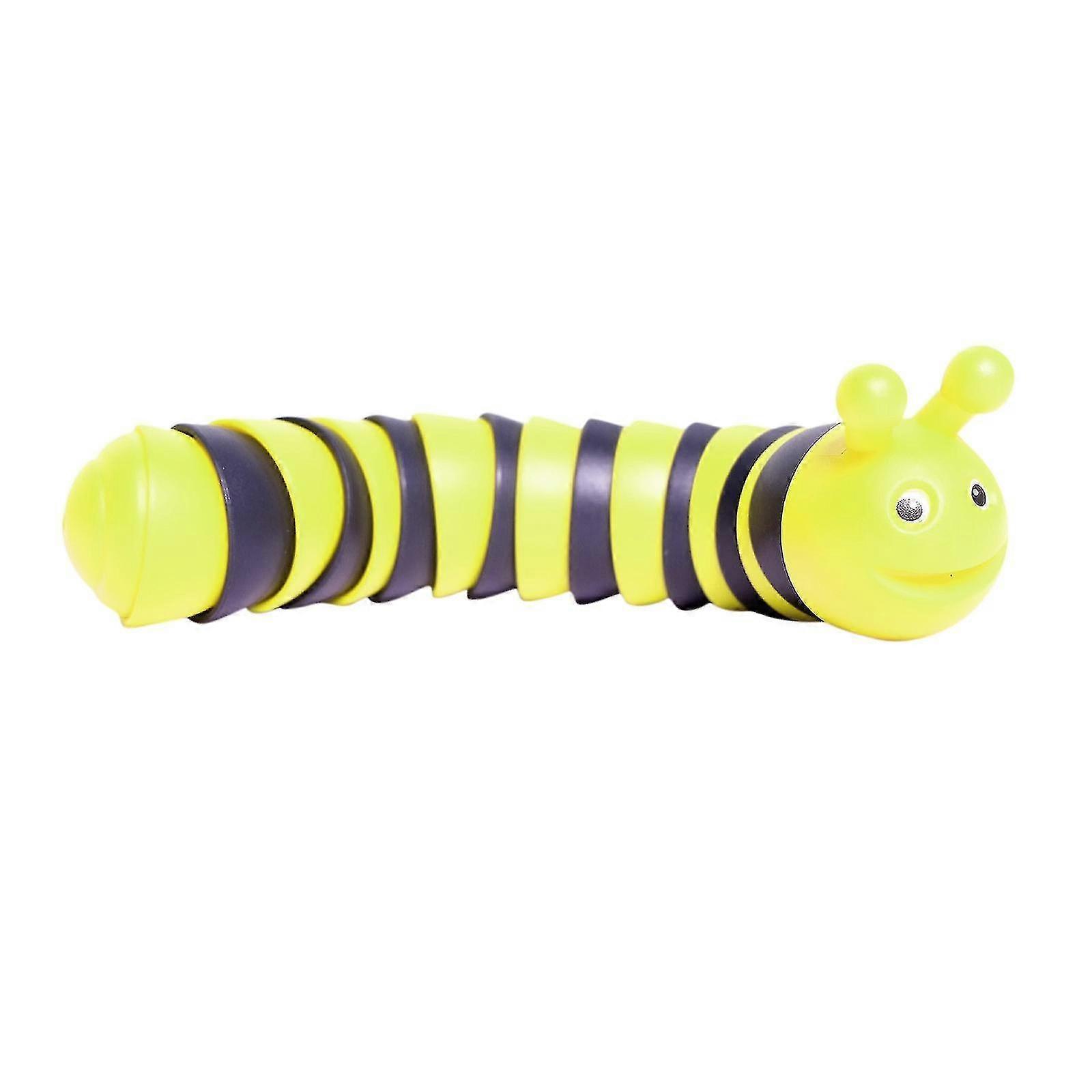 Fidget Caterpillar 3d Printed Friendly Articulated Fidget Caterpillar Articulating Toy Cute Fidget Accessories Flexible Fidget Sensory Toys For Kids A