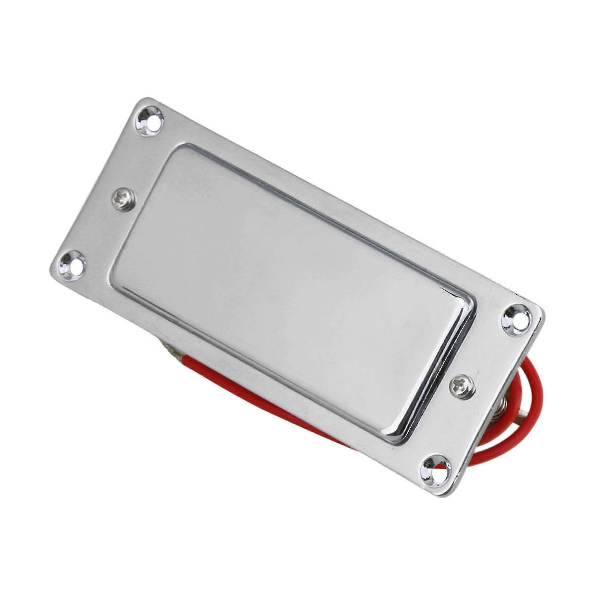 Mini Electric Guitar Double Coil Humbucker Pickup Silver