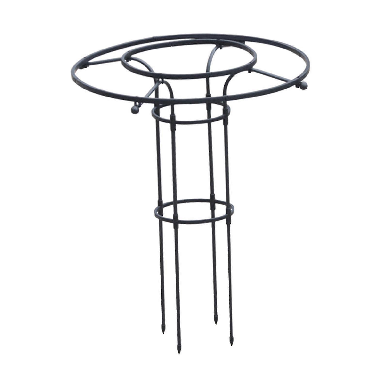 Garden Obelisk Trellis Vertical Umbrella Trellis Tower Frame For Roses Vines 90cm Height
