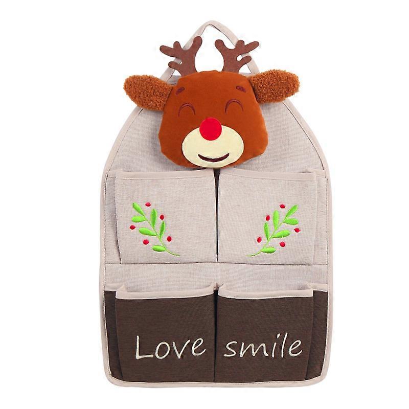 Hanging Storage Bag Comic Animal Cotton