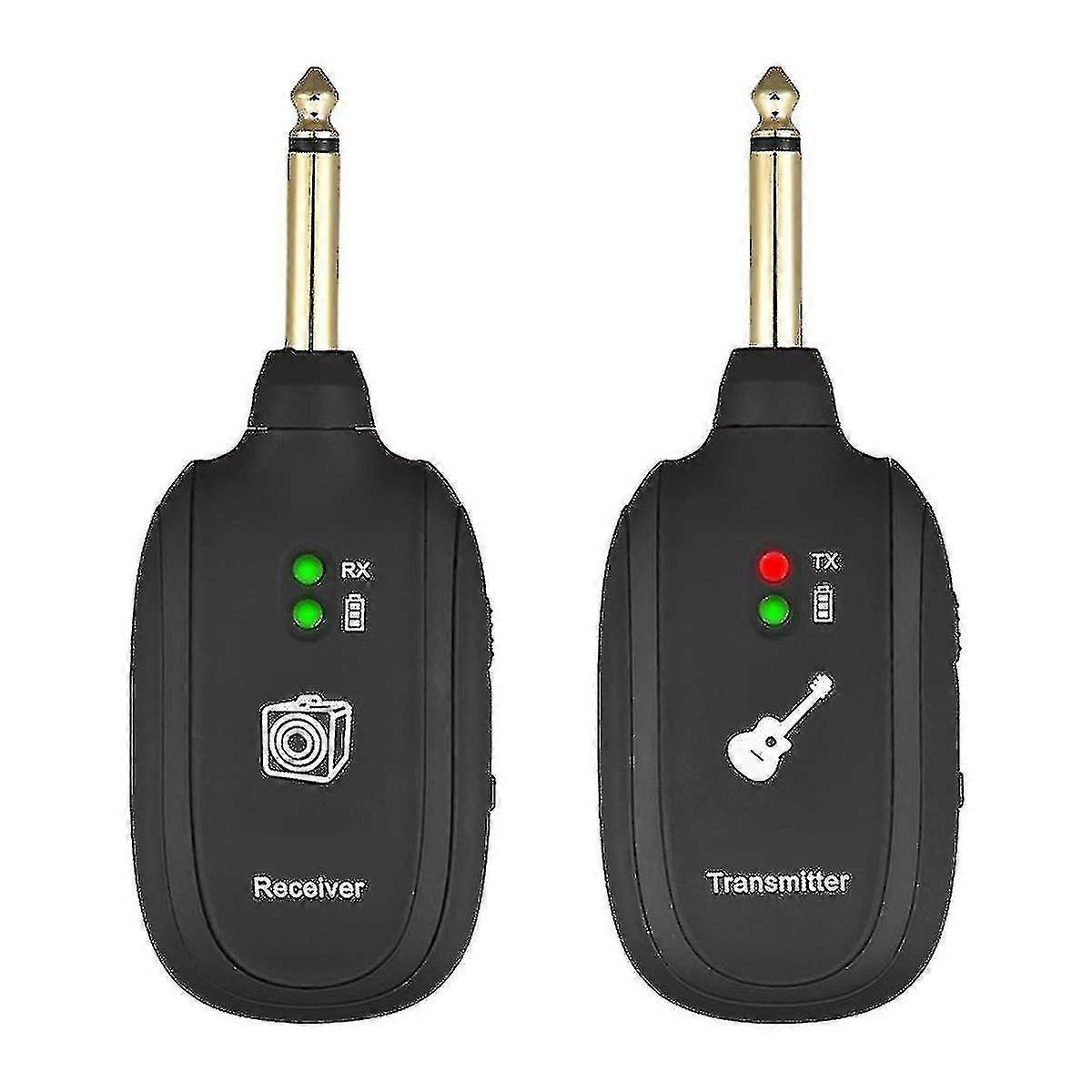 Wireless Guitar Systemwireless Guitar Transmitter Receiver 4 Channels