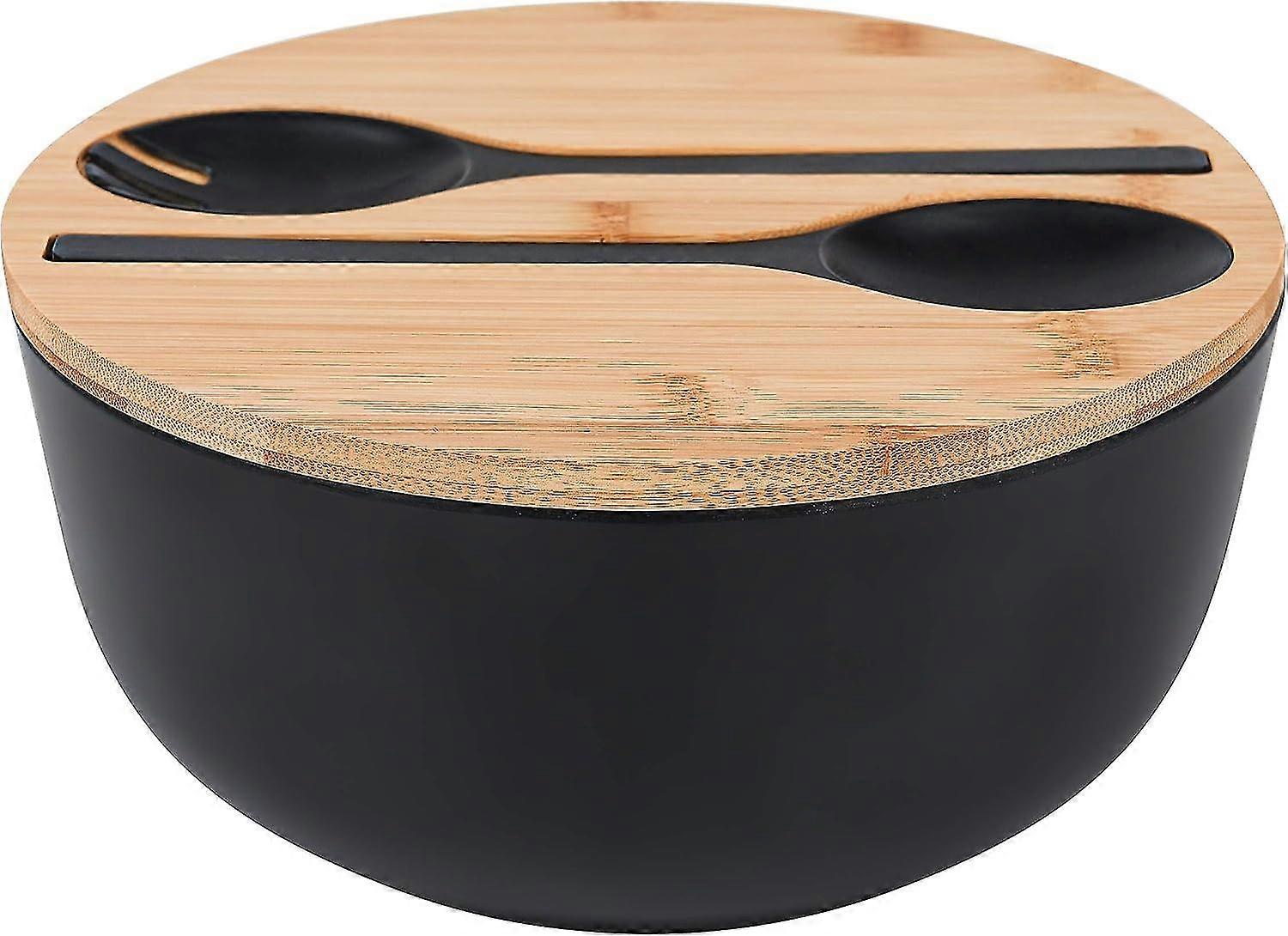 Salad Bowl - Large Mixing Bowls With Bamboo Lids G