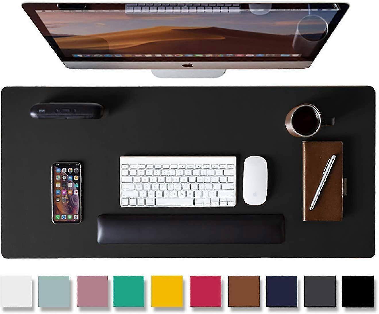 Leather Desk Pad Protector,mouse Pad,office Desk Mat,non-slip